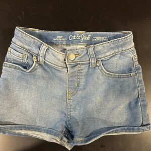 Cat & Jack girls Blue Denim Shorts
